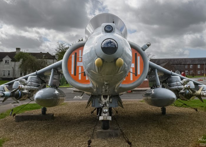 Gate Guard - Harrier ZD469 'Christine'